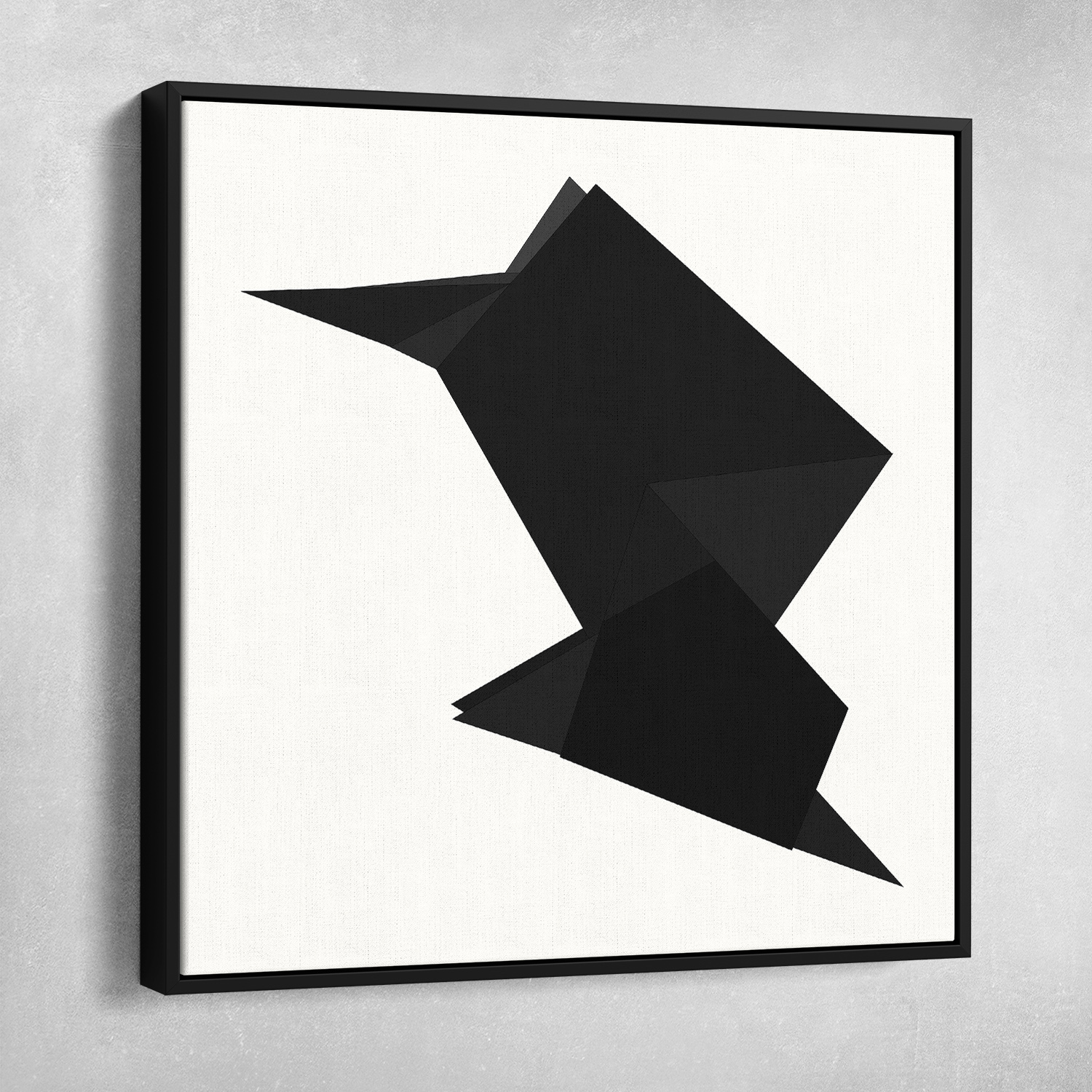 origami-modern-minimalist-black-and-white-geometric-wall-art